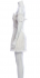 Abito bianco a corsetto